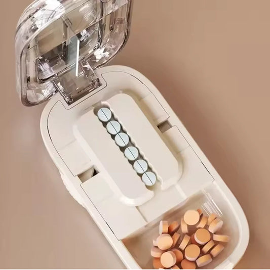SplitCase 2-in-1 Pill Cutter & Travel Organizer