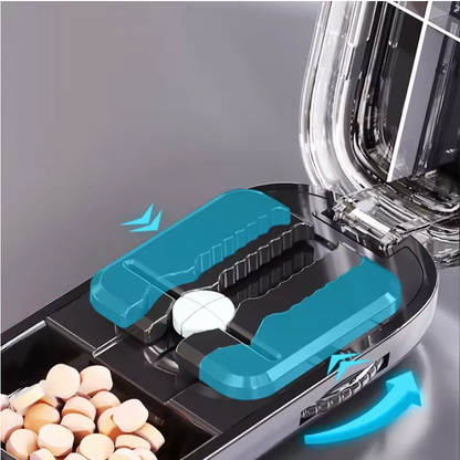 SplitCase 2-in-1 Pill Cutter & Travel Organizer