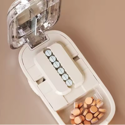 SplitCase 2-in-1 Pill Cutter & Travel Organizer