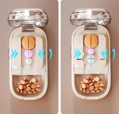 SplitCase 2-in-1 Pill Cutter & Travel Organizer