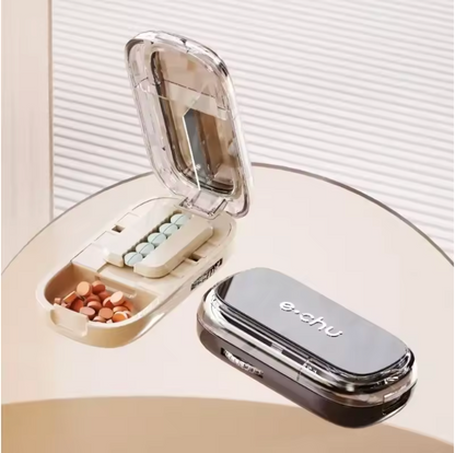 SplitCase 2-in-1 Pill Cutter & Travel Organizer