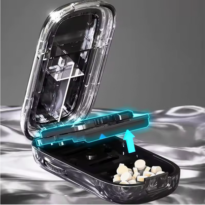 SplitCase 2-in-1 Pill Cutter & Travel Organizer