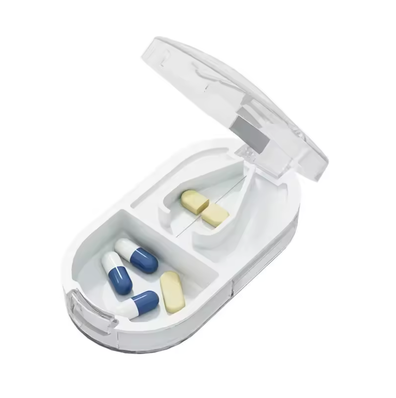 SplitCase 2-in-1 Pill Cutter & Travel Organizer