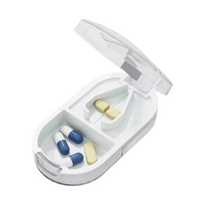 SplitCase 2-in-1 Pill Cutter & Travel Organizer